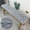 Cushion Thickened Plush Long Bench Cushion Mahogany Bench Cushion Customized Solid Wood Sofa Card Seat Cushion For Winter