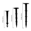 Stakes 50st Soil Nail Film Fixed Garden Pegs PP Outdoor Reusable Black Shading Mulch Landscape Anchoring Spikes