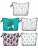 MPB009 Lovely Little Dinosaur 3D Print Travel Makeup Bags Women039S Lady Cosmetic Bag Pouch Clutch Handväska Hängande smycken Casu7182351