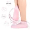 Sdatter 1Pair Feet Care Socks Spa Home Use Silicone Moisturizing Gel Heel Socks Cracked Foot Skin Care Protectors Anti Crack 240304