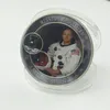 10 Pcs La Mission Apollo 11 pièce Neil NICHAEL Buzz astronaute héros plaqué argent 40 mm Lunar Probe Project lune décoration coin276l