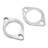 Exhaust Flange Connection Kit High Temperature Resistant 2 2.5in Gasket Stainless Steel For Resonator