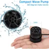 Hygger cichy DC 12V Wave Maker Sea Water Saltwater Marine Coral Reef Nano Mini Aquarium Fiownik WaveMaker Pump nie Jebao Y20219O