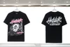 HellStar T Shirt Designer T Shirts Graphic Tee Ubrania Ubrania Hipster Myjany materiał uliczny Graffiti Fild