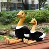 1pc 40cm50cm Simulation Ostrich Plush Toy Stuffed Lifelike Animal Doll Soft Bird Pillow Cute Gift For Kids Girl 240304