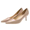 Jurk Schoenen 6 Cm Mode Dunne Hoge Hakken Lakleer Pumps Puntschoen Dames Voor Roze Vrouwen 41 42 43