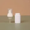 Bouteilles de stockage 500 X bouteille à pompe à mousse vide transparente/blanche 50 ml/60 ml Mini distributeur de mousse liquide pour savon pour les mains de voyage rechargeable