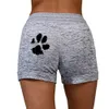 Damesshorts Casual shorts Dames Hoge taille Cat Cl Print Drstring Sneldrogende elastische sportshorts Gym DameskledingL24313