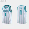 Fans Tops Tees Basketball Jerseys Hommes Femmes 2 LaMelo Ball 3 Terry Rozier III 0 Miles Bridges 20 Gordon Hayward Kelly Oubre Jr. P.J. WashingtonH240313