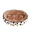 Warming Bed Kennel Washable Pet Floppy Extra Comfy Plush Rim Cushion and Nonslip Bottom Dog Beds for Large Small Dogs House2485