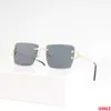 Новые высококачественные металлические солнцезащитные очки за рубежом, классические модные очки 0962