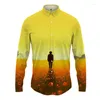 Mäns casual skjortor Spring Shirt to Sunflower 3D Printed Vacation Style Fashion High -kvalitet