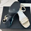 Slingback da donna Scarpe eleganti in pelle di vitello Sandali con tacco grosso Sandali classici con fibbia alla caviglia regolabili Scarpe da sposa Ragazze Nero Argento Nudo Scarpe per il tempo libero Scarpe da spiaggia all'aperto