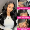 30inch Body Wave 13x4 Lace Front Wig Human Hair Pre Plucked Brazilian Human Hair Lace Frontal Wigs for Women Bling Hair Cheap