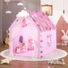 Tentes jouets NOUVEAU Intérieur Extérieur Tente Jouets Enfants Jouer Maison Jouets Garçons Filles Château Intérieur Jouer Maison Semblant Jouet Cadeau pour Enfants Château Tente L240313