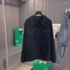 Herrjackor kläder jeans jacka vår och höst koreansk mode manlig kappa tung industri diamantvatten avslappnad denim