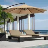 Filets de remplacement pour parasol de Patio, imperméable, auvent Hexagonal de plage, Protection UV pour jardin extérieur, Parasol