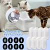 Fournitures Filtre de fontaine à eau pour chat Filtre de remplacement de fontaine pour animaux de compagnie facile à utiliser Fontaine automatique pour animaux de compagnie pour filtres et éponges de fontaine à eau