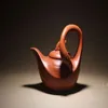 Rare Chinese Handmade Fine Lettering of Yixing Teapot205l