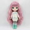 Boneca ICY DBS blyth 16 brinquedos bjd joint body mix cabelo rosa pele branca presente 30 cm nude anime 240311