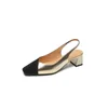 Модельные туфли After Empty Baotou, женские сандалии, лето 2024, французская фея ветра Мэри Джейн, размер на каблуке с ромбовидной пряжкой