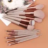 Makeup Brushes 10-13 pièces pinceaux de maquillage ensemble pinceau de détail professionnel pinceau correcteur Contour fard à paupières pinceau outil de beauté ldd240313