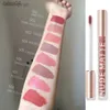 Lippenstift, wasserfest, flüssiger Lippenstift, 8 Farben, matt, nackt, Lipgloss, braunes Pigment, dunkelrot, langlebig, samtiger Lippenstift, Damen-Make-up, Lippenglasur, 240313