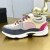 runway women and men sneakers hot sale thick sole lace up outside walking running patchwork height increasing fashion luxury designer couples trainers