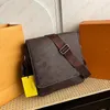 District PM Borse a tracolla Cartelle da uomo Borsa a tracolla piccola Messenger Borsa a tracolla da donna di lusso Borsa con patta Pochette moda Borsa Ophidias Zaino