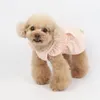 Abbigliamento per cani Abito estivo Cucciolo di gatto Gonna piccola Carino Bowknot Abiti per animali Chihuahua Pomerania Shih Tzu Abbigliamento XXS