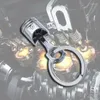 Schlüsselanhänger Personalisierter Automotor Kolben Schlüsselbund Anhänger Modifikation Kreative Geschenke Schlüsselanhänger für Männer Jungen Fahrer Liebhaber 1 Stück