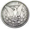 HB34 Hobo Morgan Dollar Skull Zombie szkielet kopia monety mosiężne ozdoby rzemieślnicze