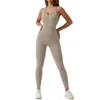 Nclagen Gym Romper Backless Set Fitness Bodysuit Siamese Sportwear Women Jumpsuit Butterysoft Onepiece PlaySuit Yoga Suit 240228