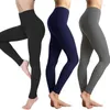 Tenues de yoga Plus Taille 3XL Femmes Leggings Fitness Pantalon de ventre sans couture Taille haute Pantalon d'entraînement Slim Gym Sportswear