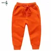 Pantolon Bahar Satan Boy's Pants Candy Renk Kızının Spor Sonbahar Eşekleri Sonbahar Genç Çocuklar Aktif Giyim 2-12y