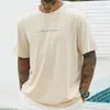 Tshirt Summer Summer Tshirt أعلى جودة كل يوم غير رسمي قميص رياضي تريند ثيقة كبيرة الحجم فضفاضة قصيرة 240301