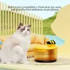 Suprimentos 2.2L dispensador de água sem fio gato mudo automático gatos fonte de água sensor inteligente filtro pet bebedor de água alimentador animais de estimação suprimentos