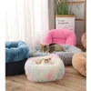 Dog Long Plush Beds Calming Bed Hondenmand Pet Kennel Mat Cushion Super Soft Fluffy Comfortable Sofa for Large Dog Cat House 2012389