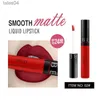 Lipstick 29 Color Matte Lip Gloss Lip Glaze Tube Waterproof Long Lasting Moisturizing Sexy Red Lip Tint Black Purple Lipstick Cosmetic 240313