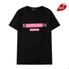 Designe Balmanly Ballmainly Ballman Balmin Balmani Fashion Short Top Designer Men Baman Tshirt Kläder Summer Letter Print T Women 266h skjortor Svart kvalitet 48ch