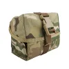 Väskor Emersongear Tactical Six Pack 40mm Grenade Bag Both Pouch for Plate Carrier Hunt Military Army vandring Combat Em8509