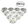 Portacandele in plastica da 100 pezzi Tazza per candela trasparente per forniture per il tempio SH190924336z