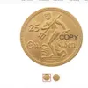 Poland 25 Gulden 1923 Gold Plated Copy Coin Brass Craft Ornaments replica coins home decoration accessories2375