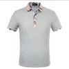 Men's Fashion Designer Cotton Polo Shirt Lapel Short Sleeve Shirts Business Men T-shirts Large T-shirt SIZE M--3XL