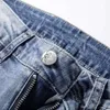 Frühlingsmänner Jeans Designer Hosen Herren Mode Sticke Light Jeans Herren Straight Jeanshose dehnen Unisex Denimhose