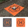 Drones 20 Inch Drone Landing Pad Double-Sided Helipad With Storage Bag Reflective Strip Drone Mini Spark Pad Accessories 24313