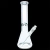 Heady Cam Bongs nargile/13 inç yüksekliğinde cam nargile üçgen şeffaf pürüzsüz büyük çaplı çıkarılabilir bonglar (GB-655)