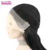 Synthetic Wigs Synthetic Wigs Jet Black Lace Wig Synthetic Lace Front Wig 30 Inch Long Straight Wigs For Black Women Heat Cosplay Wigs ldd240313