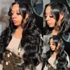 Synthetic Wigs Synthetic Wigs 30 Inch Body Wave 13x6 Lace Frontal Wig Hair Lace For Women 13x4 Lace Front Wigs 4x4 5x5 ldd240313