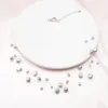 Ashiqi Multilayer White Natural Baroque Pearl Choker Necklace for Womenシンプルなスタイルの手作りDIYウェディングパーティージュエリーギフト240305